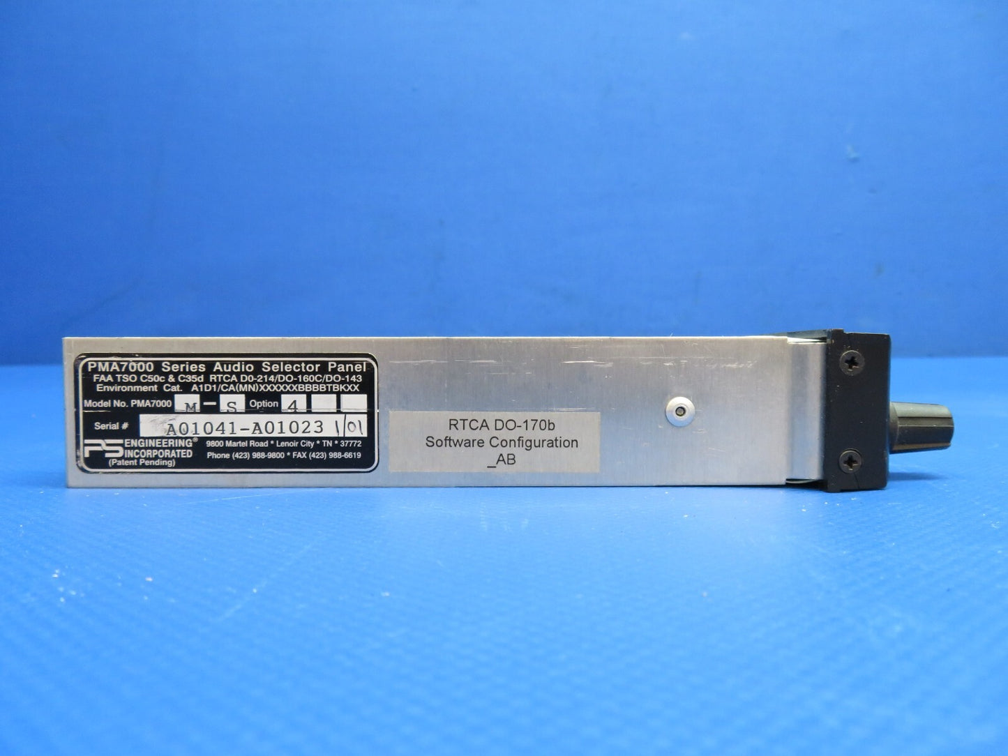 PS Engineering PMA7000M-S Audio Selector Panel 11-33v WARRANTY (0125-142)4
