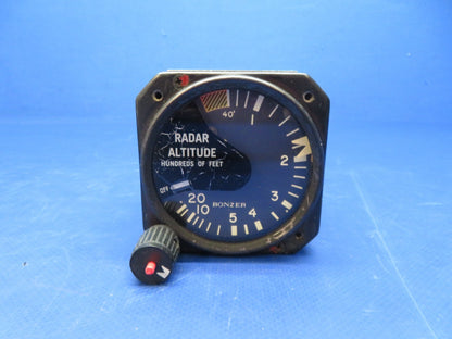 Bonzer Radar Altimeter, Antenna & Transmitter 10-30v P/N 104-0064-02 (0426-108)4