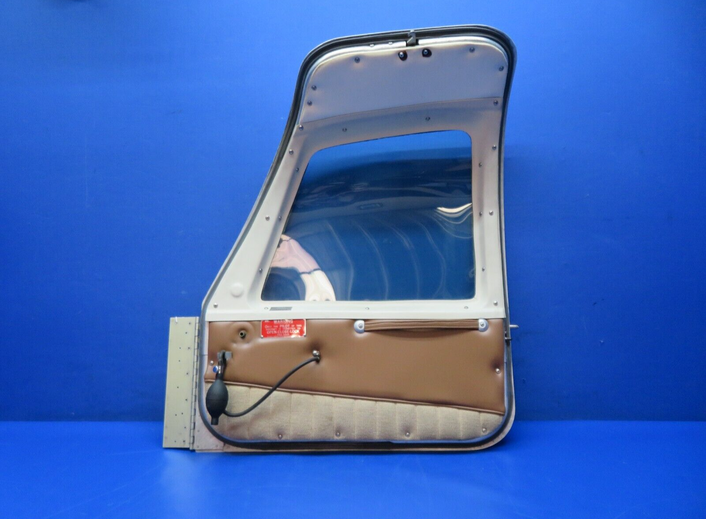 Mooney M20E Cabin Door w/ Hinge & Inflatable Door Seal No Key 3310-6 (0424-164)