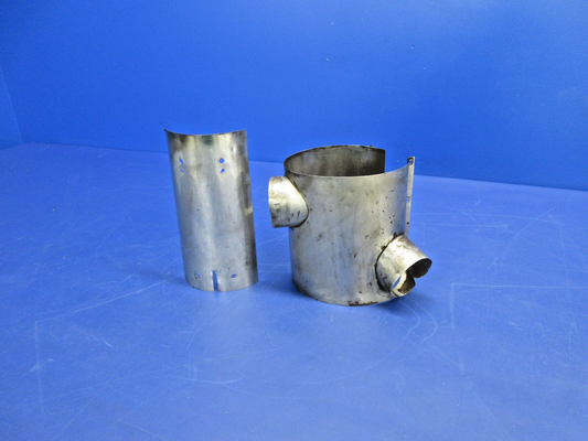 Beech F35 Bonanza LH Exhaust Muffler Shroud P/N 35-950129 (0726-792)0