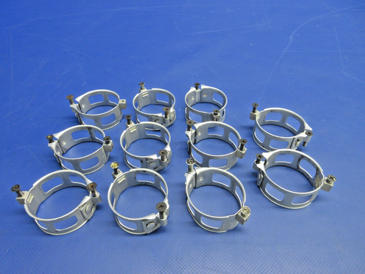 Piper PA-31T1 MSP Instrument Mounting Clamp P/N MS28042-1A LOT OF 11 (0626-811)0