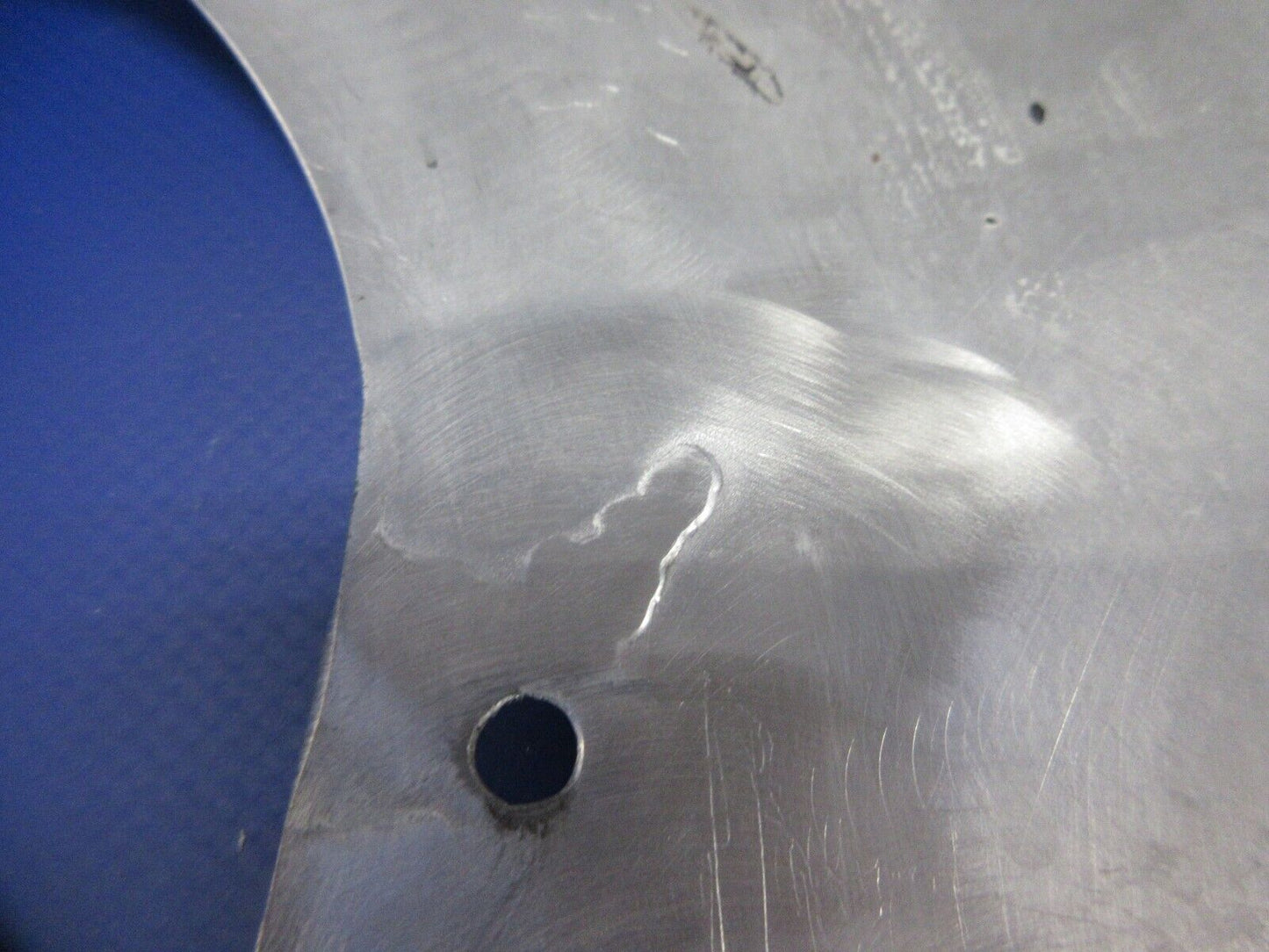 McCauley 3 Blade Propeller Spinner Polished P/N D5212 REPAIRED w/Tag (1124-2061)