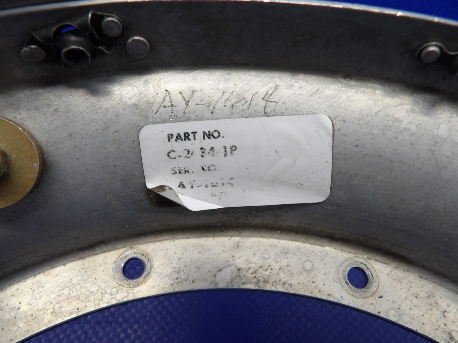 Beech D95A Travel Air Hartzell Propeller Spinner Bulkhead C-2434-1P (0226-520)3