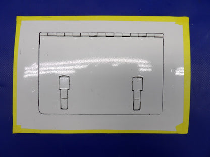 Beech 95 / D95A LH OTBD / RH INBD LWR Cowling Door P/N 95-910011-473 (0326-407)1