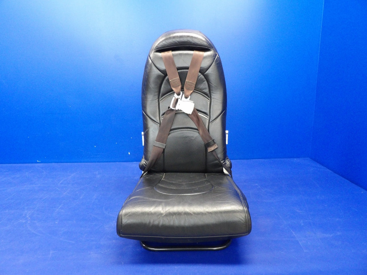 Cirrus SR22 Pilot Seat w/ Inertia Reel Seatbelt P/N 13231-011 (0926-1228)0