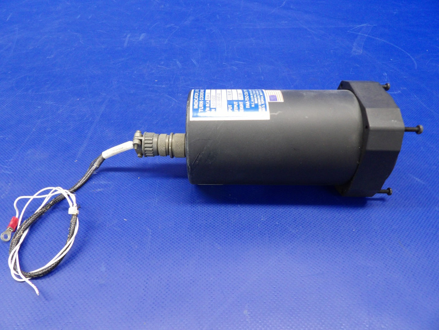 Diamond R.C. Allen Turn Coordinator 11-30V P/N RCA82A-11 TESTED (0626-1466)8