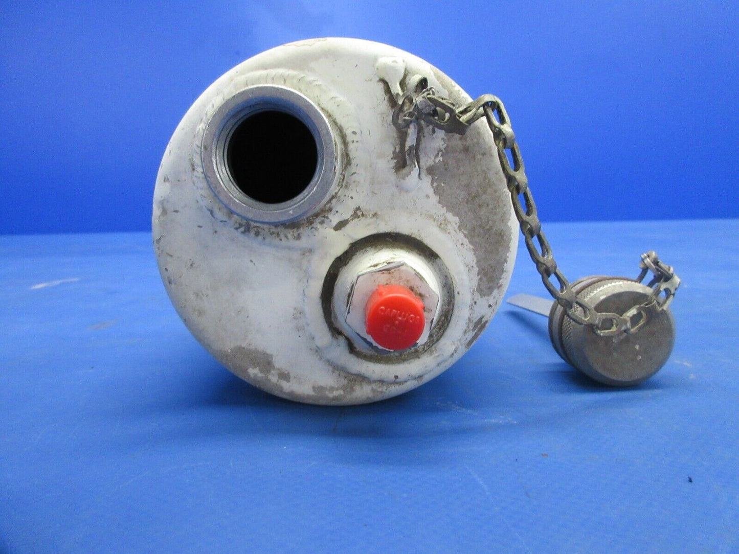 Bell 47J-2 Helicopter Hydraulic Reservoir P/N 47-691-001-1 (1124-917)