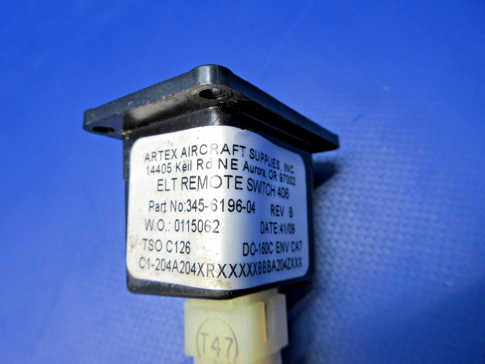 Artex ME406 ELT w/Tray, Remote Switch 453-6603 TESTED (0426-810)22