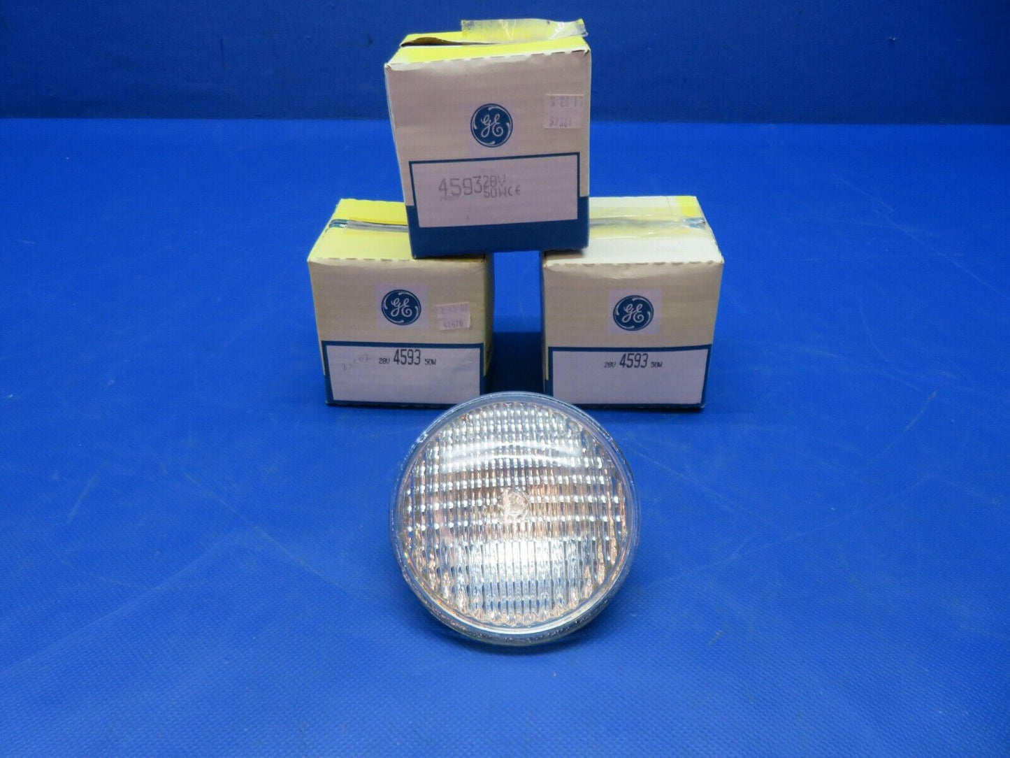 GE Bulb / Lamp 28v P/N 4594, 4593, 4559, 4505, 4591 LOT OF 10 NOS (0424-130)