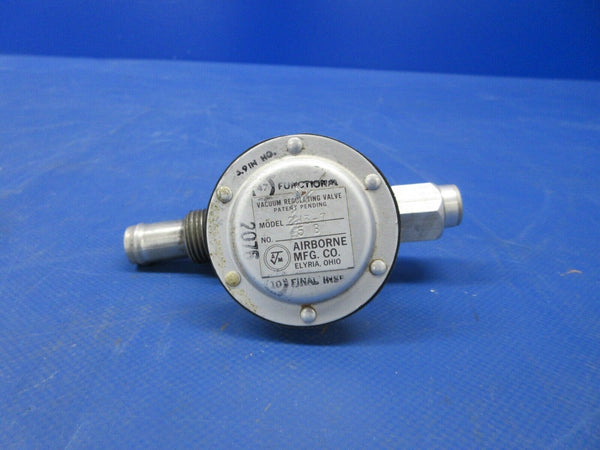 Cessna 337 / P337H Airborne Vacuum Regulating Valve P/N 2H3-7 (0724-1286)