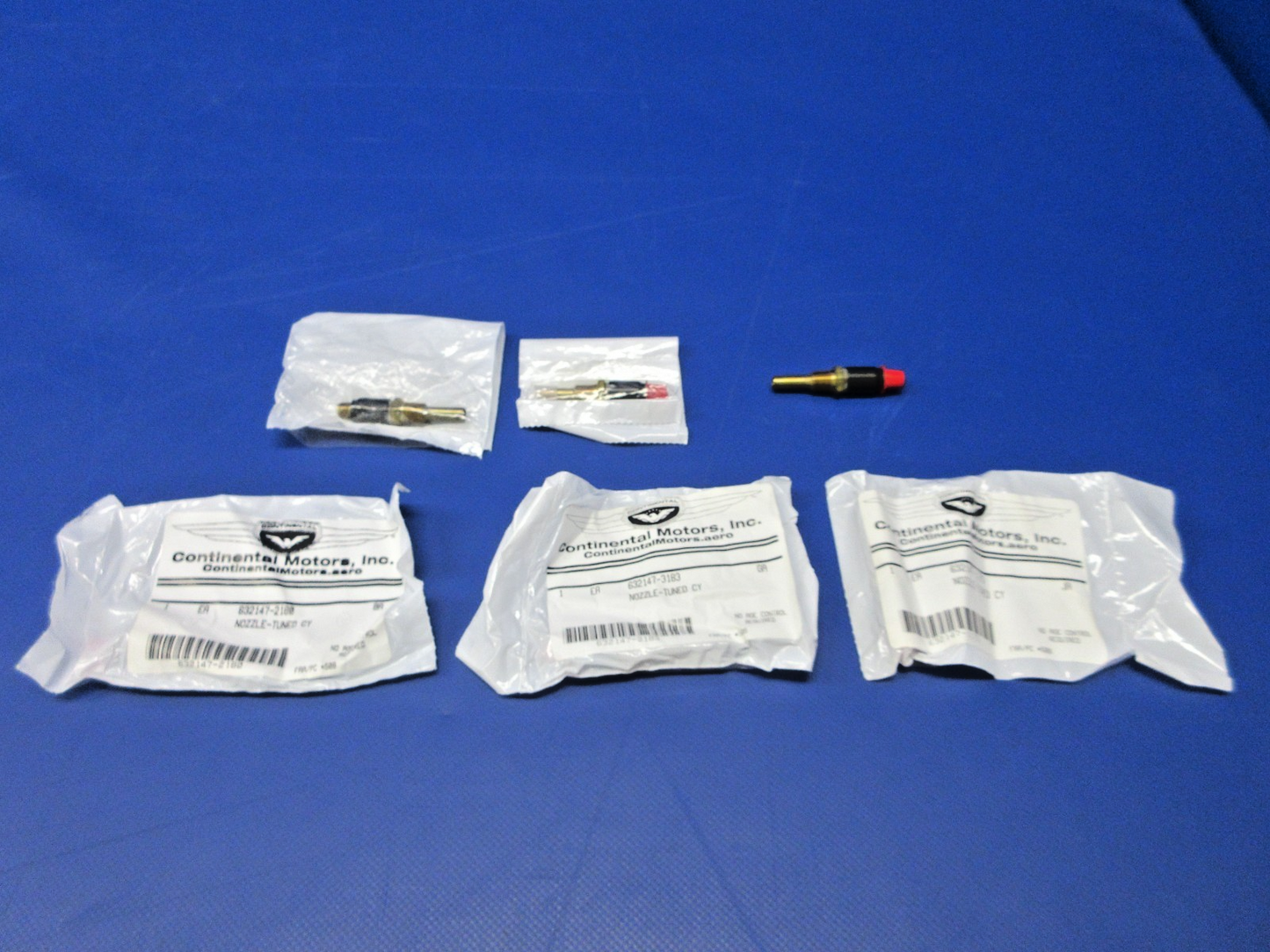 Continental IO-360 Tuned Fuel Nozzle Set w/8130 P/N 632147A10 NOS (0426-759)4