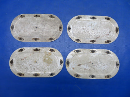 Mooney M20E Inspection Panel / Cover Plate P/N 913000-501 LOT OF 4 (0724-1873)