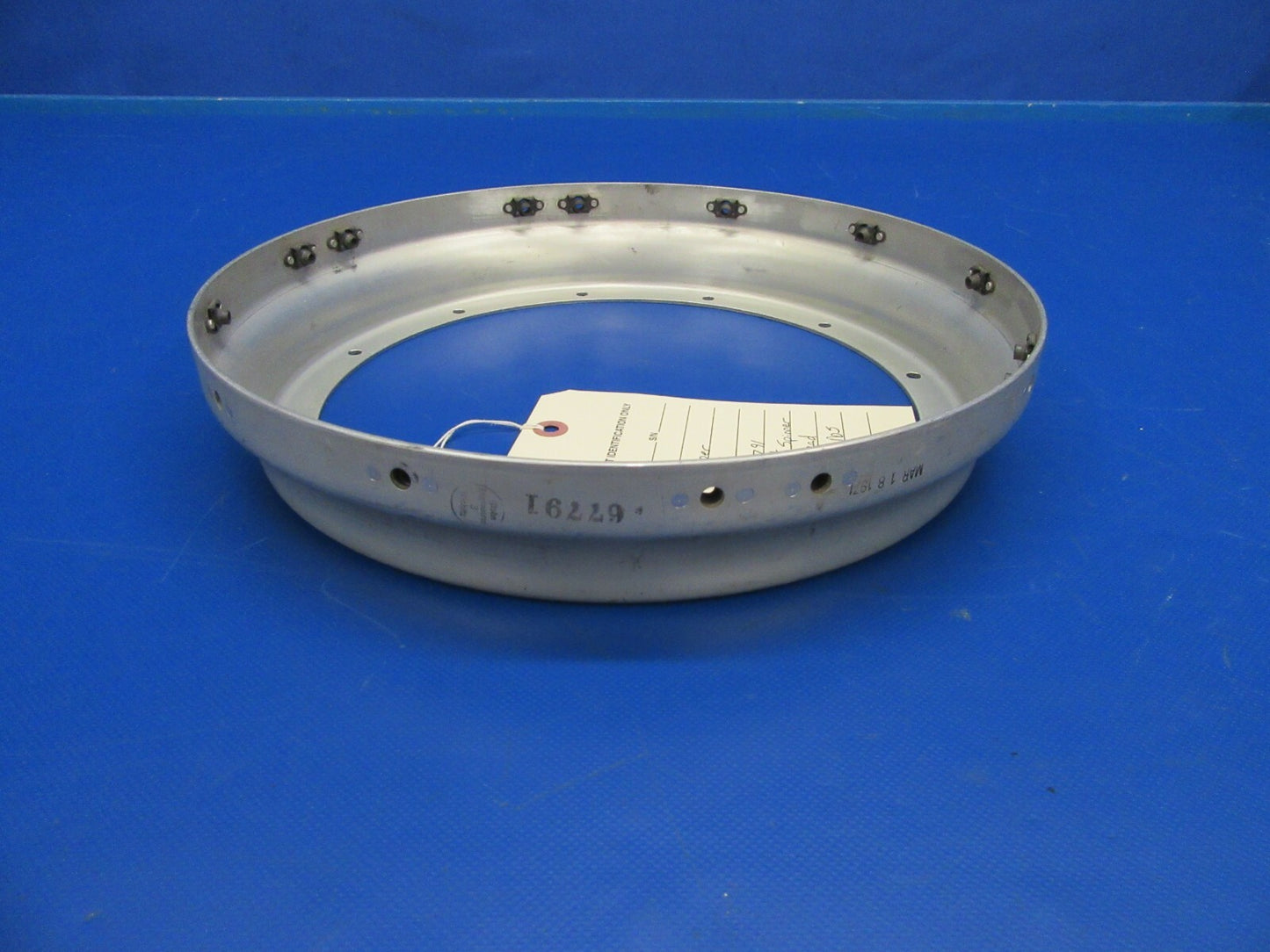 Piper Aft Spinner Bulkhead P/N 67791-00 NOS (0519-175)4