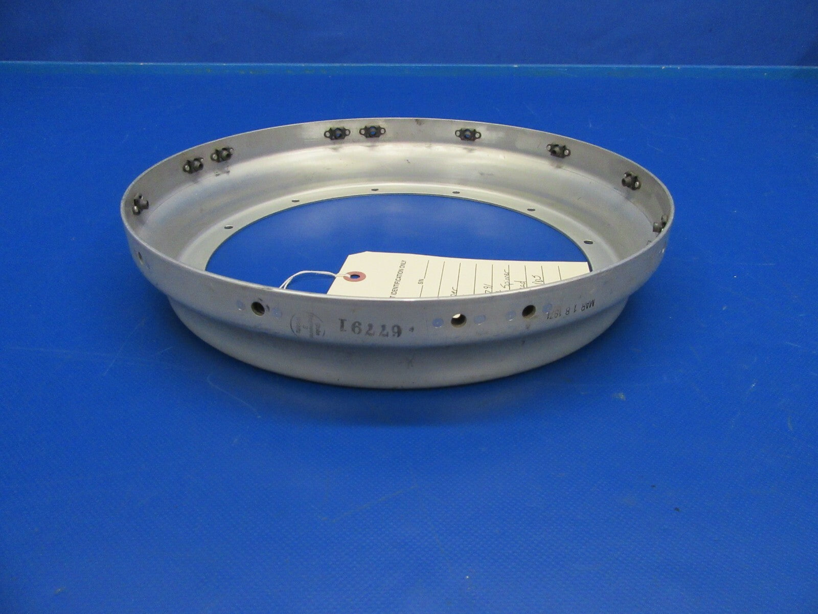 Piper Aft Spinner Bulkhead P/N 67791-00 NOS (0519-175)4
