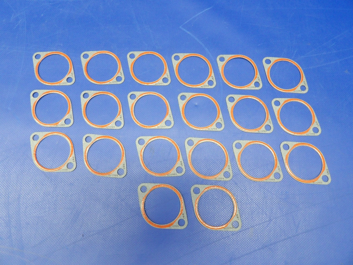 Continental LTSIO Intake Manifold Gasket P/N 654227 LOT OF 20 NOS (0426-1417)0