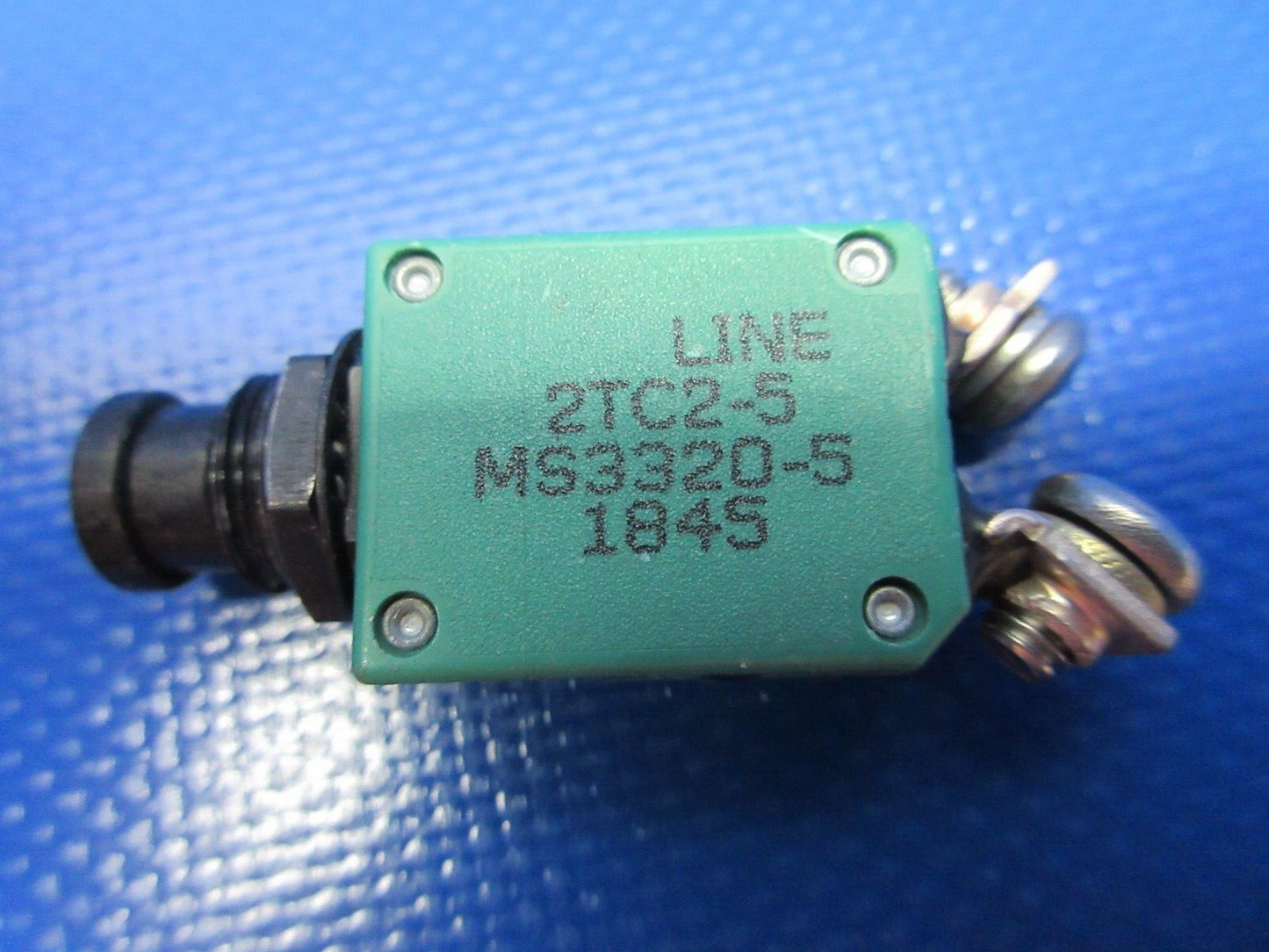 Piper PA-28-180 Circuit Breakers & Switches P/N 7277-2-2 LOT OF 20 (1124-1476)