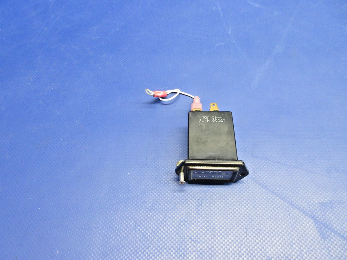 Stewart Warner Hobbs Hour Meter 4-40V P/N 15000 NOS (0826-908)1