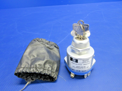 Cessna 172RG ACS Ignition Switch w/Key P/N C292501-0107 (0626-709)0