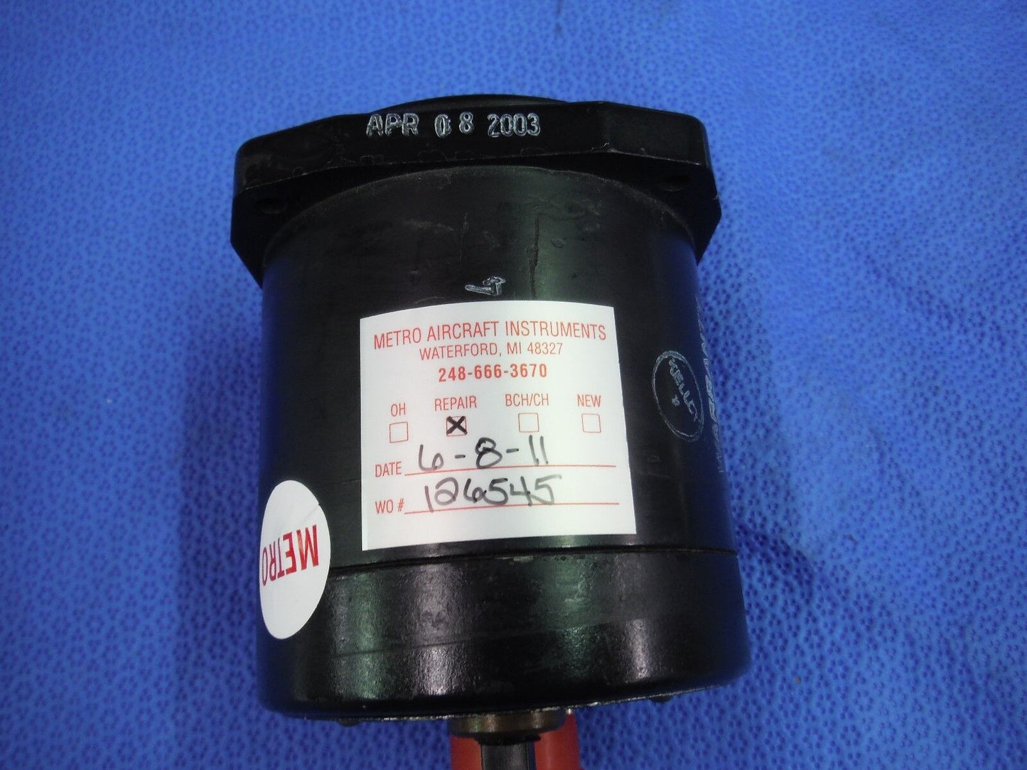 Beech Combo Engine Gauge P/N 96-384058 Alt P/N 22-804-032-15 (1015-89)