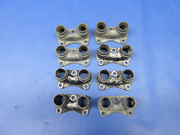 Continental Push Rod Housing Flange P/N 530163 LOT OF 8 (0524-1349)
