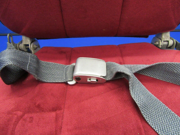 Beech Baron 95-B55 Passenger Seat Middle Row RH P/N 35-534425-4 (1121-364)