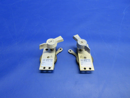 C-421 Airborne IM2-3 / IM2-4 Fuel Selectors LH & RH P/N IM2-3 & IM2-4 (0726-738)1