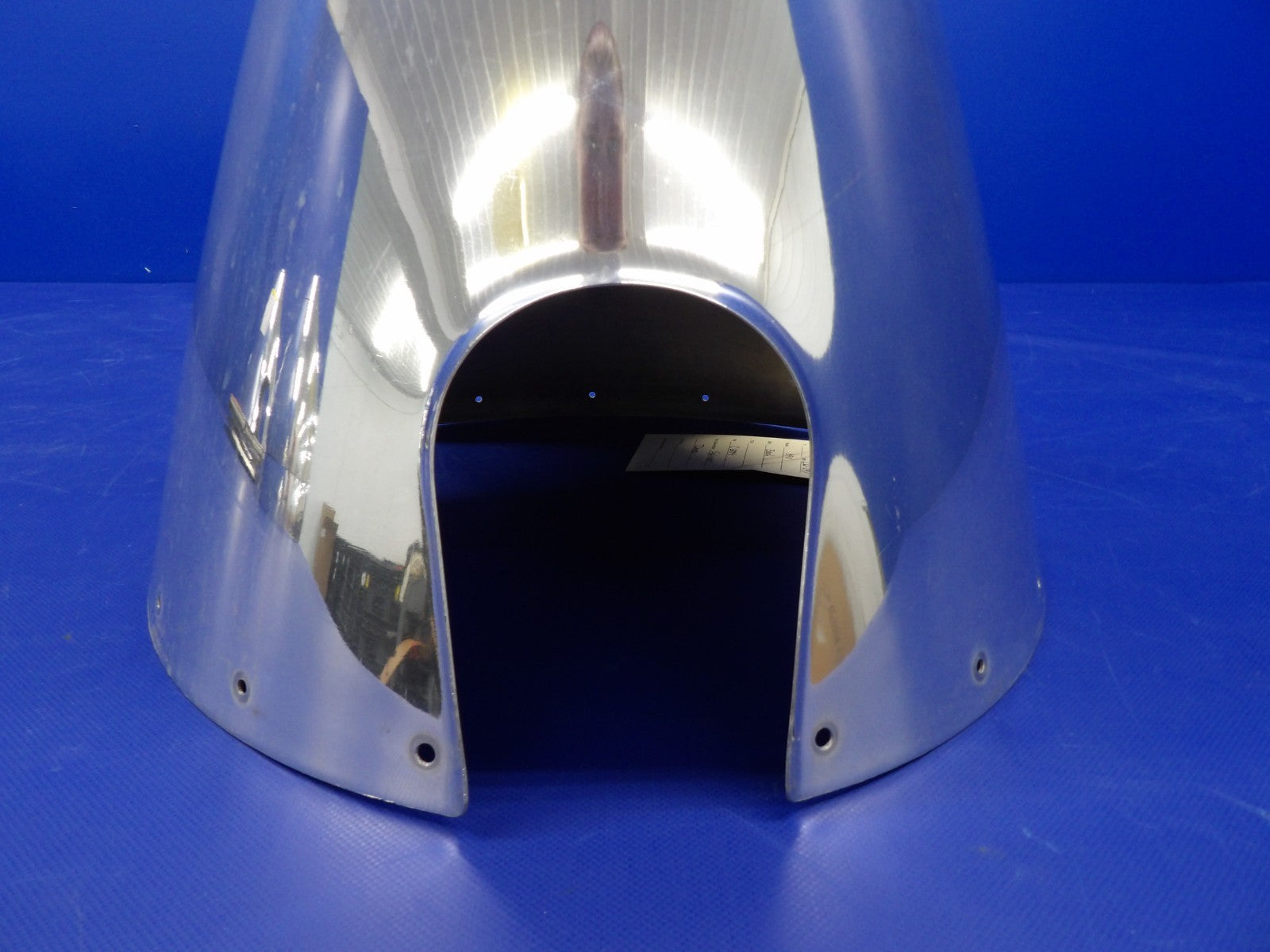 Dented Beech 58 Baron Hartzell 3-Blade Propeller Spinner P/N C3004 (0226-2028)12