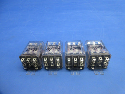 Enstrom 280FX Potter Brumfield Trim Relay 24V KUP-14D55-24 LOT OF 4 (1124-717)