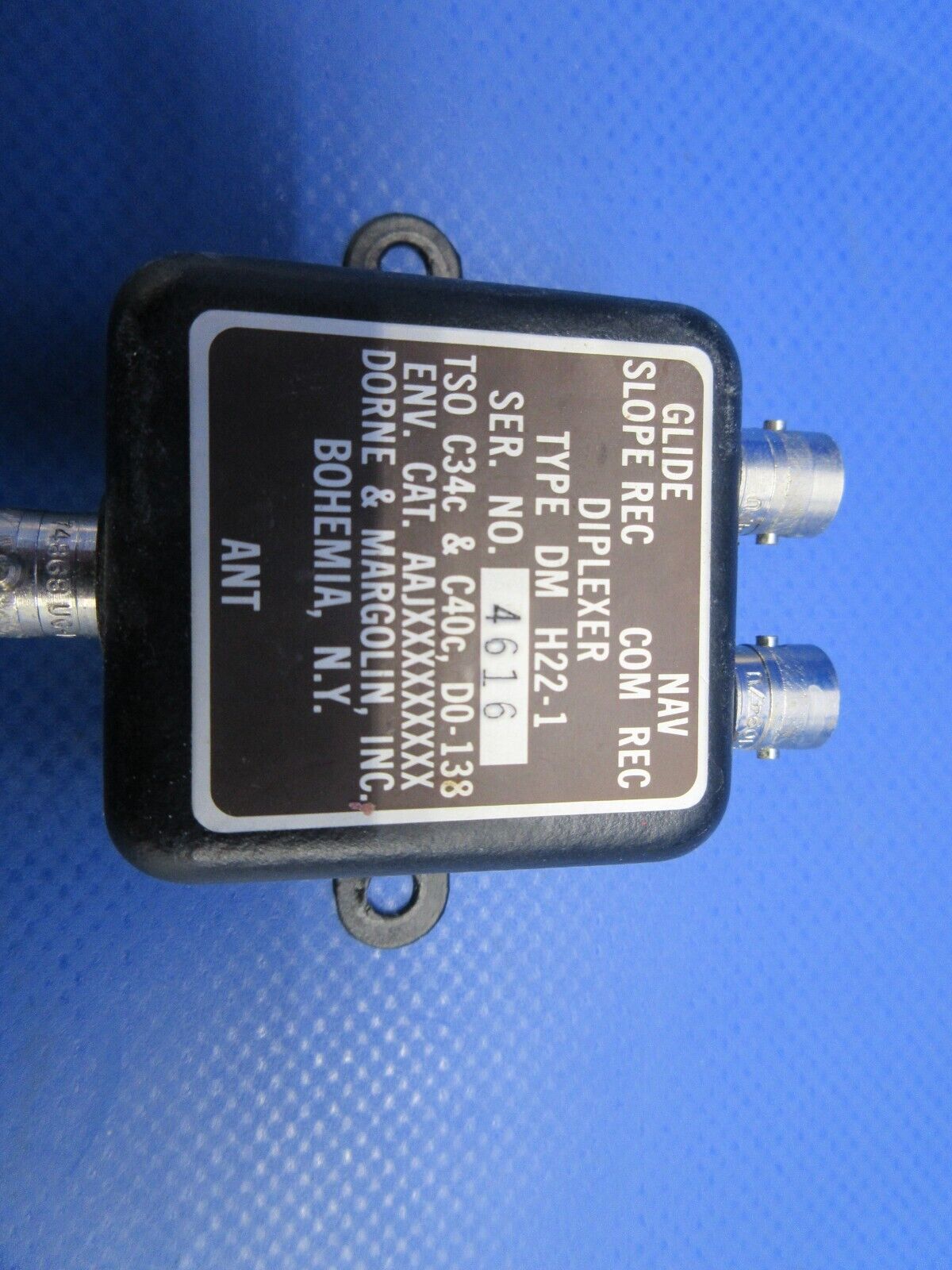 Dorne & Margolin Antenna Diplexer P/N DMH22-1 (0424-1309)