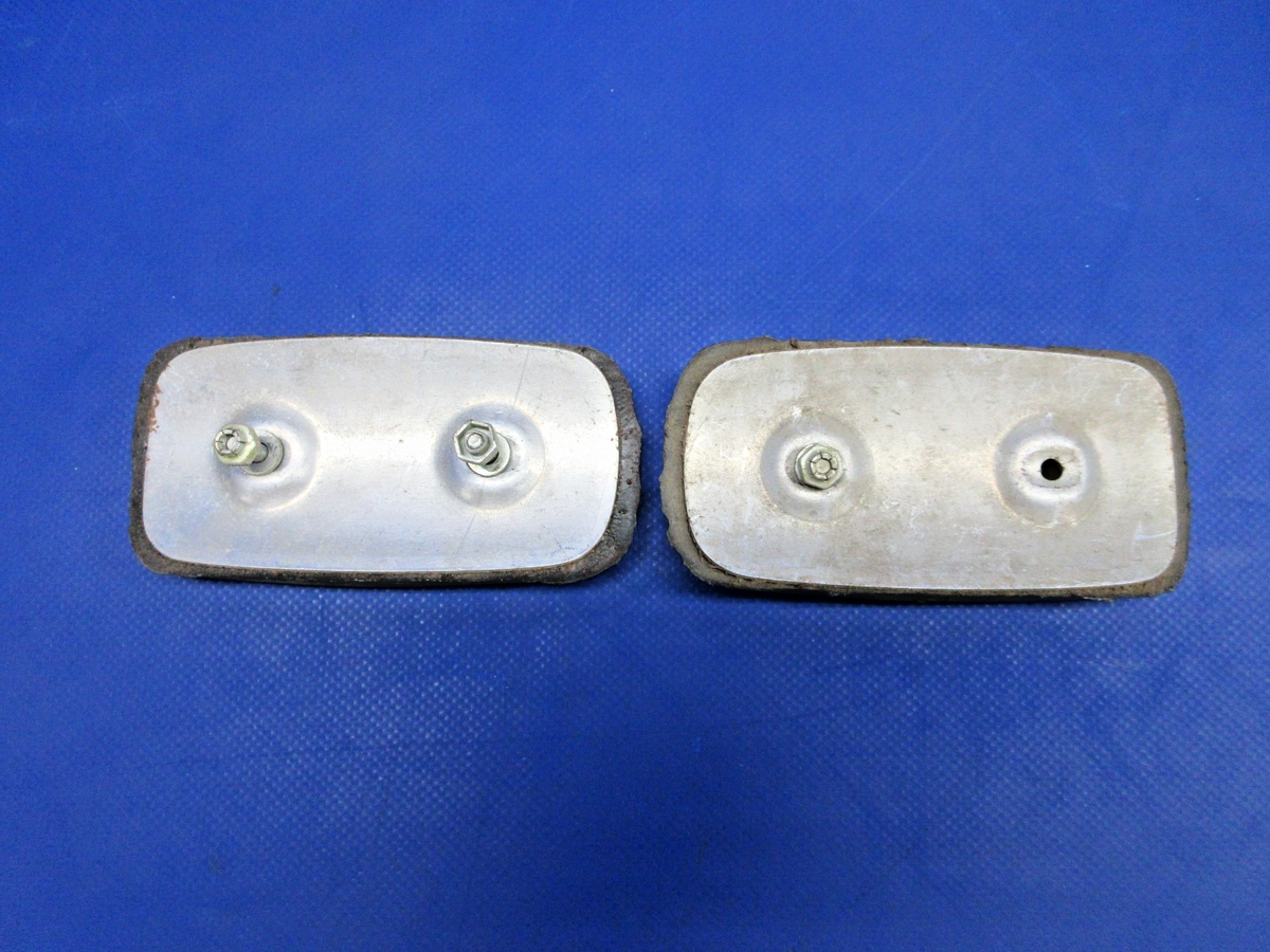 Piper Rudder Pedal Pad P/N 62866-00 LOT OF 2  (0926-718)3