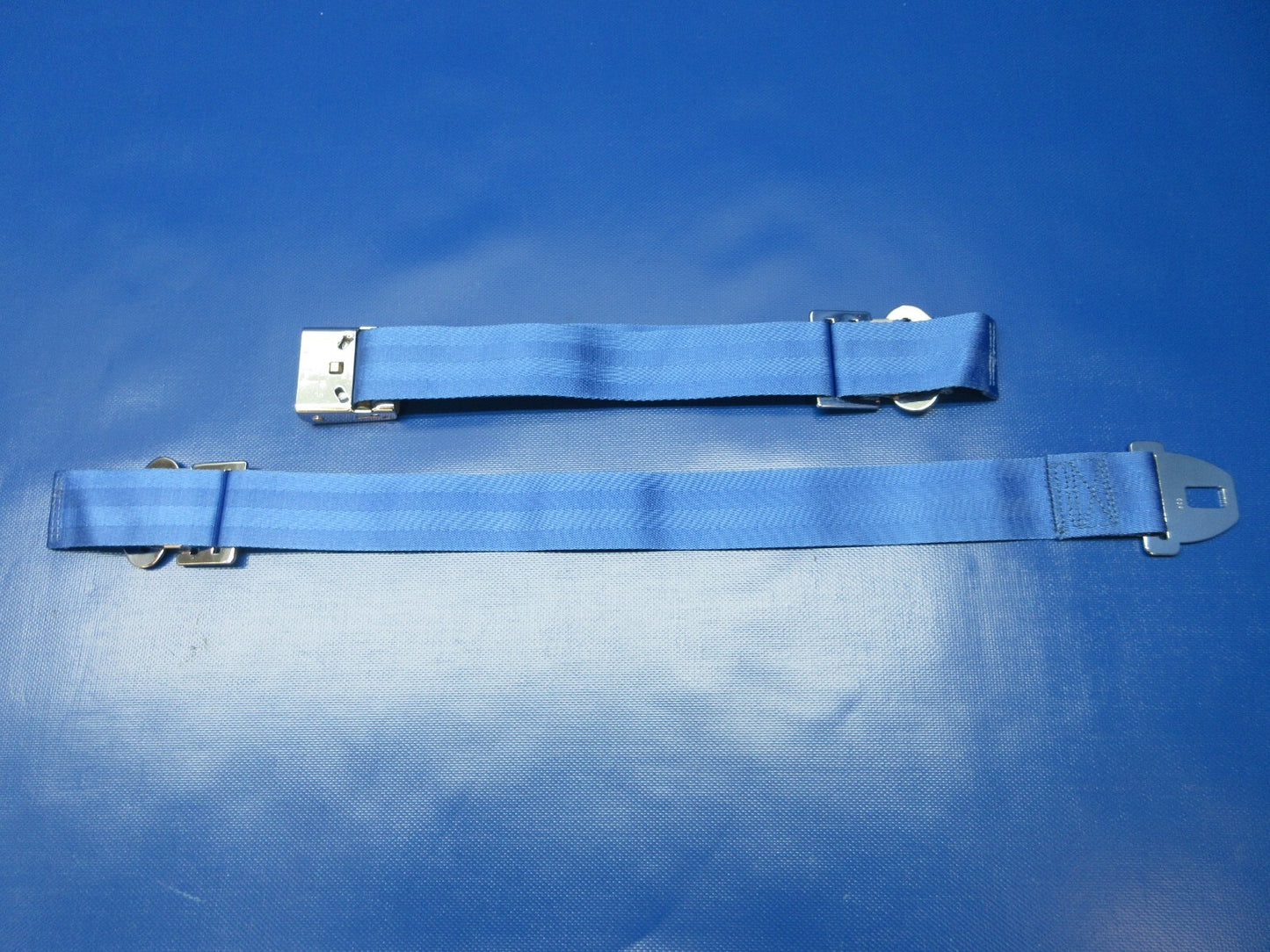 American Safety Seat Belt Blue Webbing P/N 501361-2-T26-B30-0585 NOS (1124-1396)1