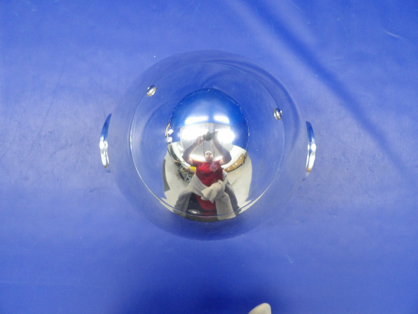 Beech Hartzell Polished 2-Blade Propeller Spinner Dome P/N C2445-1P (0226-2026)11