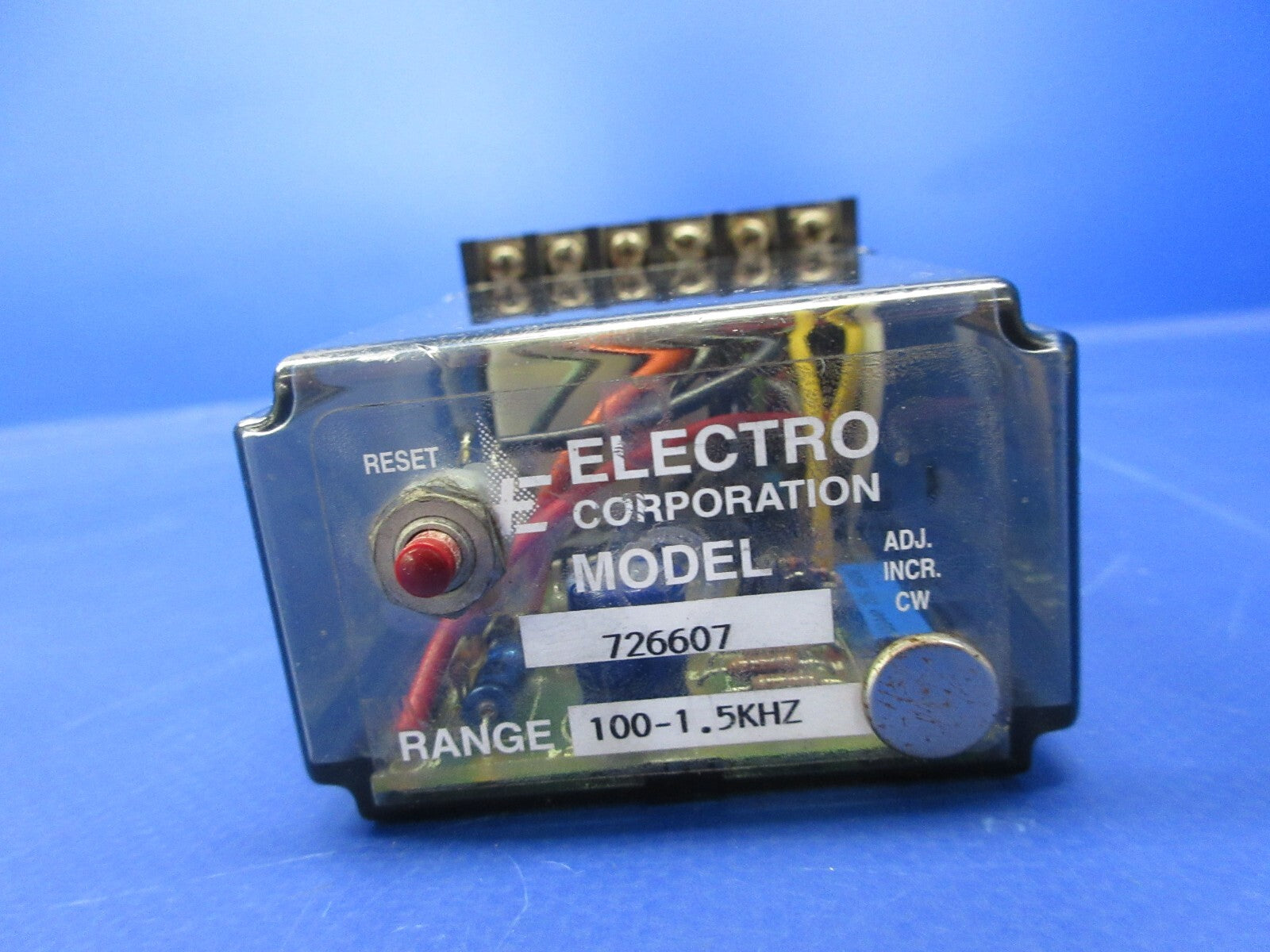 Enstrom 280FX Electro Corp 726607 Frequency Controller WARRANTY (0325-1386)1
