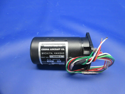Cessna Electro-Mech Gear Motor 28V P/N 9910002-3 OVERHAULED w/8130 (1224-755)