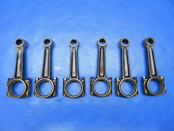 Continental O-300-D Connecting Rods # 530186, 626119 LOT OF 6 (0724-1843)