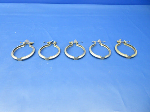 Piper Exhaust Clamp P/N 556-962 LOT OF 5 NOS (0324-672)