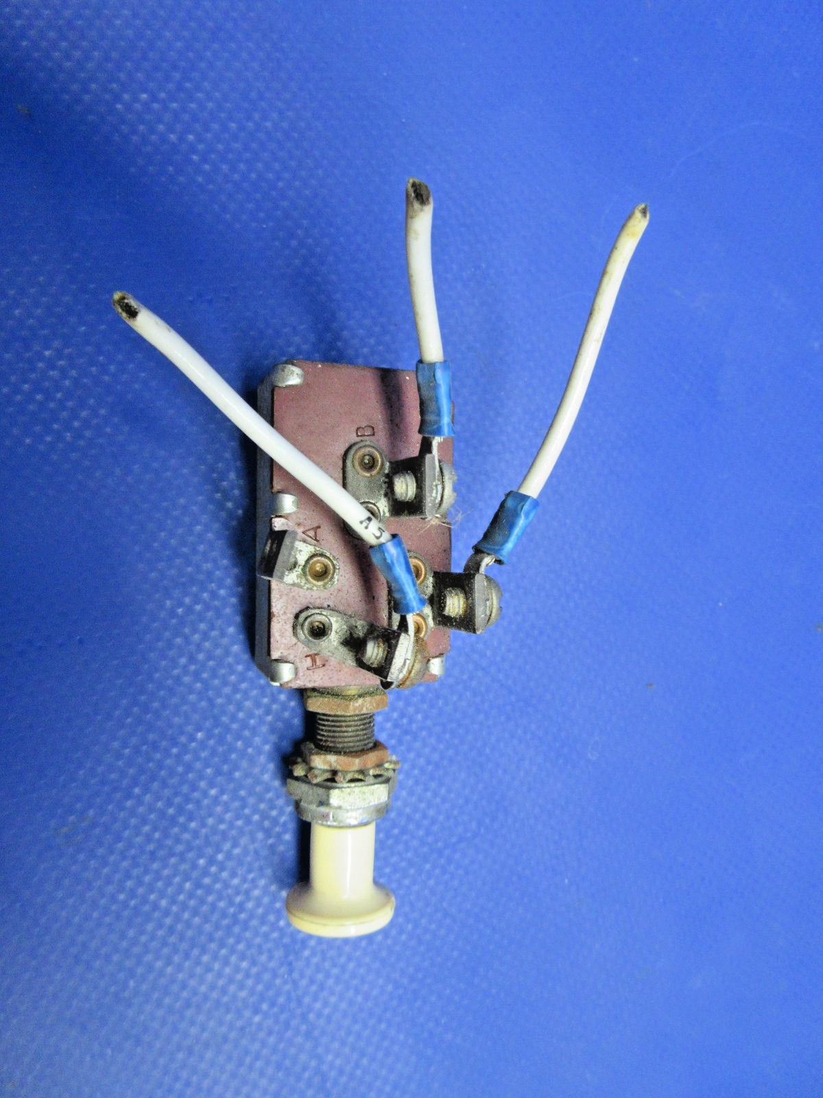 Cessna Landing Light Switch (2 position) P/N 0713035 (0826-916)6