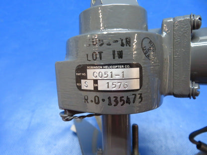 Robinson Clutch Belt Tension Actuator w/ Motor 12v P/N C05-1 NOS (0824-1744)
