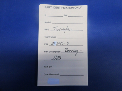 Torrington Bearing P/N MS24461-5 NOS (0425-757)11