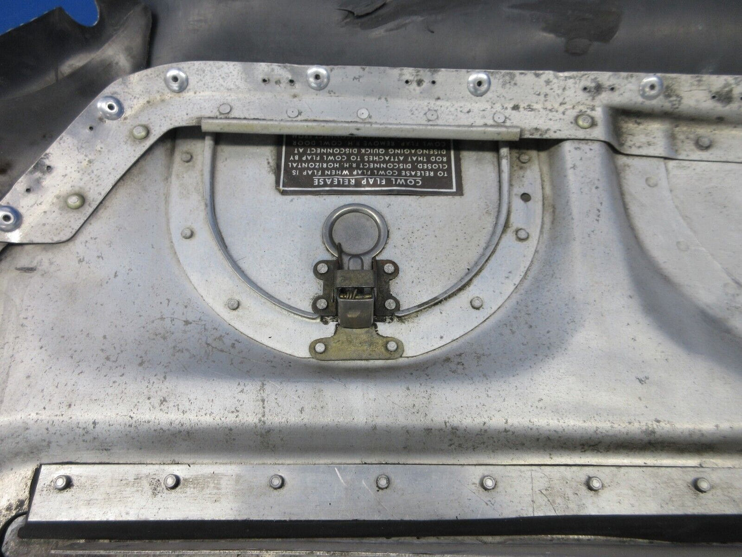 Cessna P337H Skymaster Rear Engine Cowl Door Assy RH P/N 1552128-202 (0724-1218)