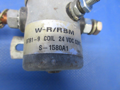 Cessna 337 / P337H Battery & Ground Power Contactor P/N S-1580A1 (0724-1285)