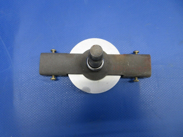 Piper PA-23-235 Rudder Trim Cable Pulley & Crank Assy P/N 18503-000 (0524-1844)