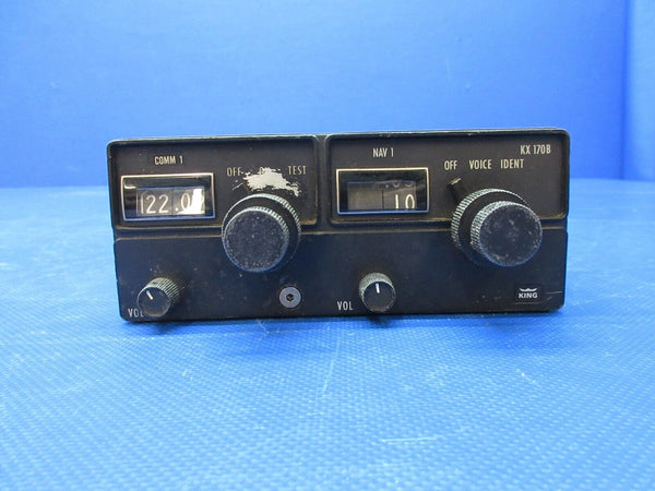 King KX170B Nav/Comms P/N 069-1020-00 CORE LOT OF 2 (1124-1304)