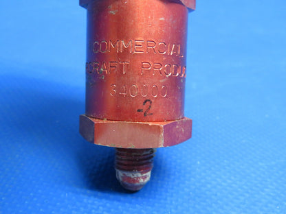 Commercial Aircraft Products Check Valve P/N 340000-2 (0219-236)1