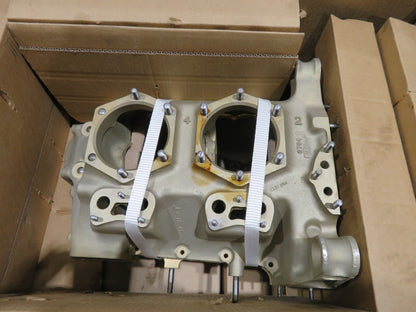 Continental C-75 / C-85 Crankcase P/N 6794 / 6795 REPAIRED w/ 8130 (0326-1767)6