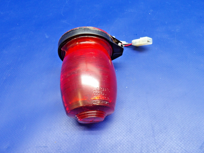 Whelen A470A Red Strobe Light P/N 01-0770019 TESTED (0426-1348)2