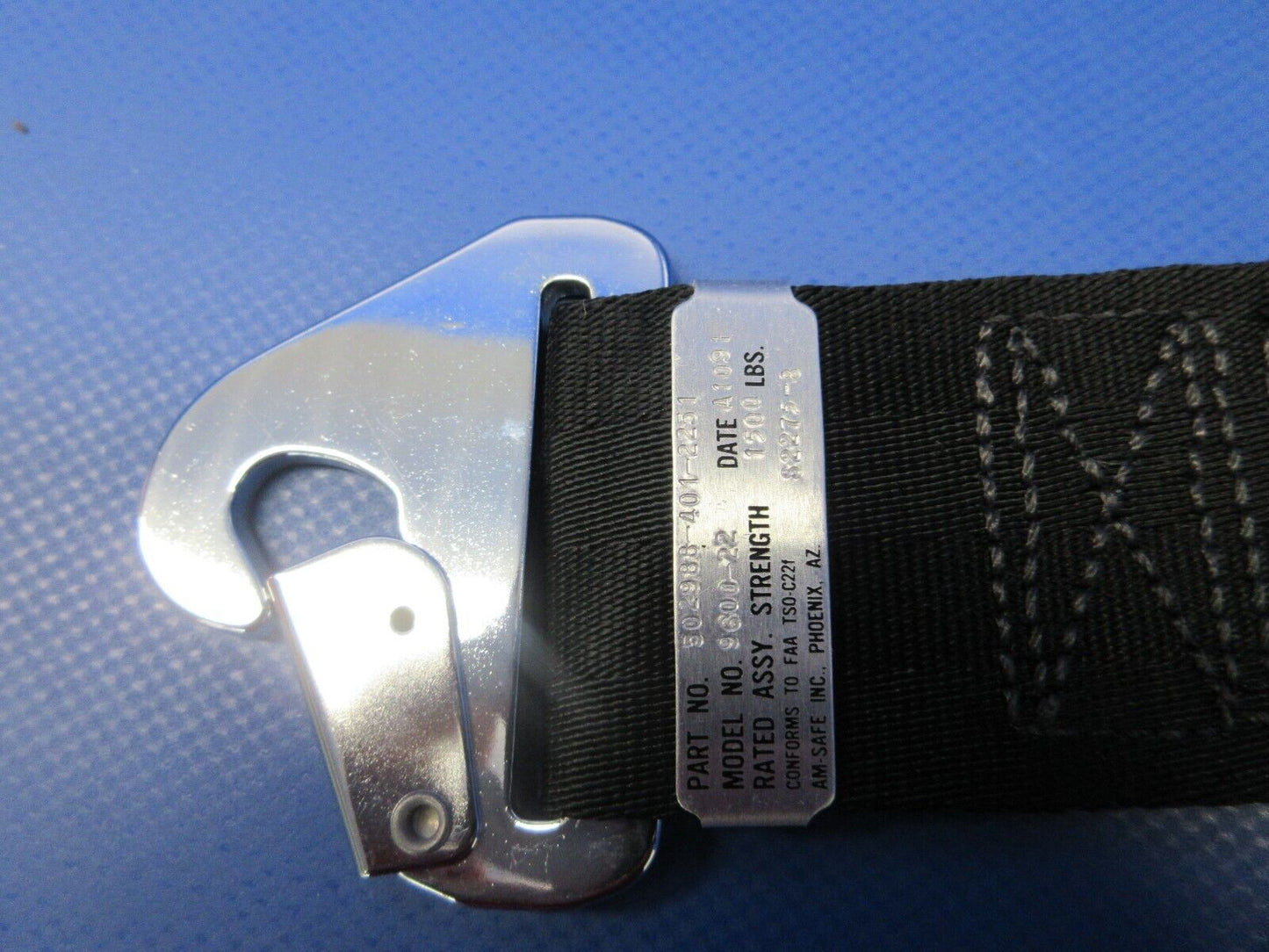 Am-Safe 9600-22 Seat Belt w/ Harness P/N 502988-401-2251 NOS (0424-1240)