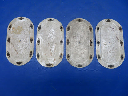 Mooney M20E Inspection Panel / Cover Plate P/N 913000-501 LOT OF 4 (0724-1873)