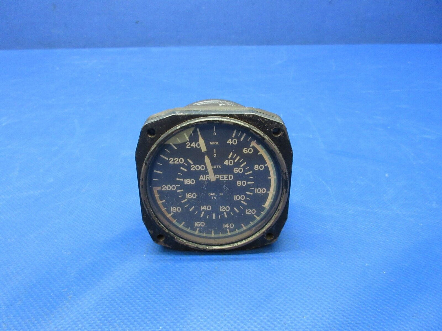 Early Cessna 210 Garwin Airspeed Indicator P/N 22-696-04 WARRANTY (1124-1257)
