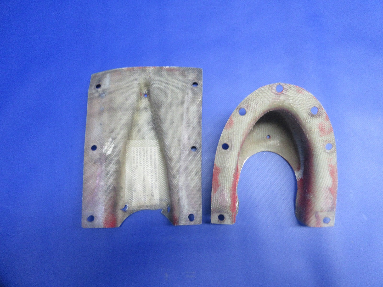 Piper PA-28 Globe Fiberglass Nose Strut Fairing FWD & AFT 37925-06 (1224-795)5